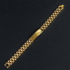 Mans Golden Chain Bracelet C