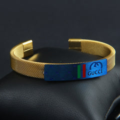 Branded Bracelets Golden & Blue G
