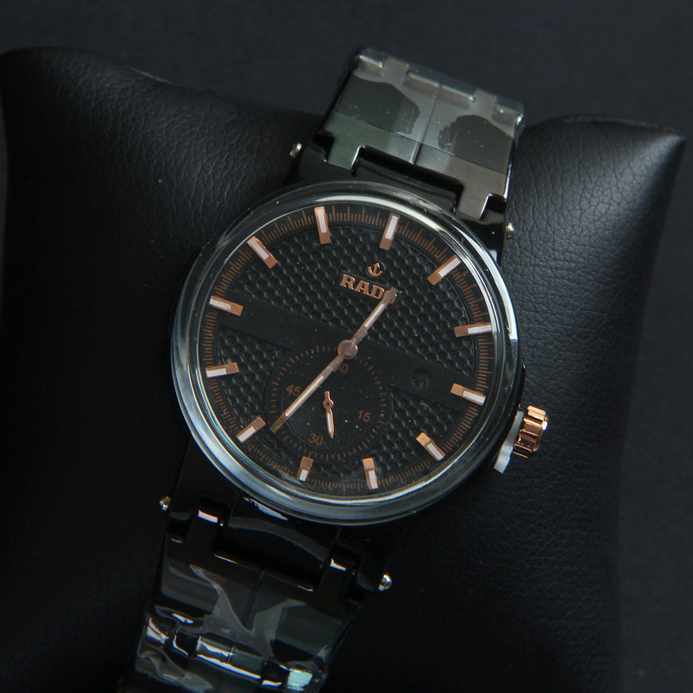 Black Dial 1173 Men's Wrist Watch