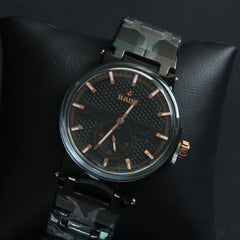 Black Dial 1173 Men's Wrist Watch