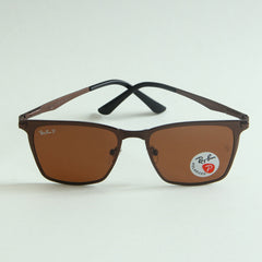 Sunglasses RB Brown Metallic Frame with Brown CR