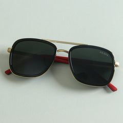 Sunglasses P Golden Frame with Black CR Golden