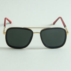 Sunglasses P Golden Frame with Black CR Golden