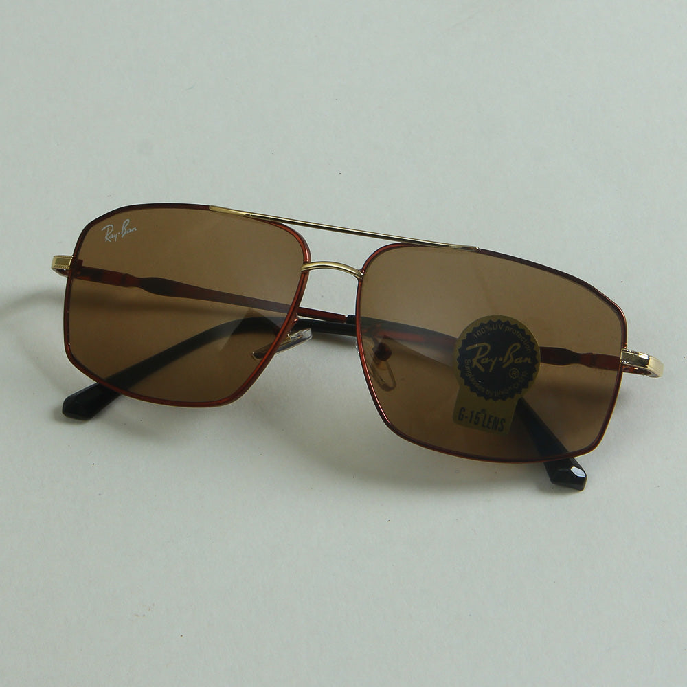 Sunglasses RB Red Frame with Brown Glass