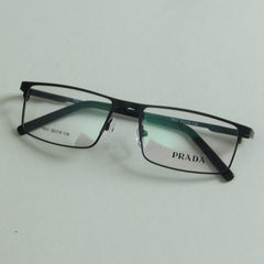 Black Metal Optical Frame For Mens & Women