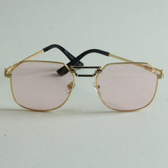 Golden Pink Shade Optical Frame