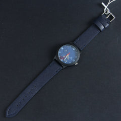 Mens GC Wrist Watch Black Strap with Black Dial B