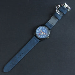 Mens GC Wrist Watch Blue Strap with Black Dial 1