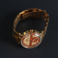 Rosegold Dial 1173 Men's Wrist Watch