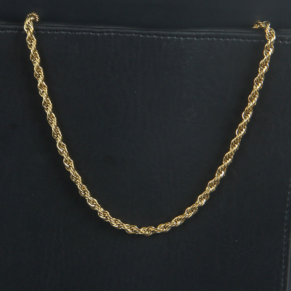 Mens Golden Chain 5mm