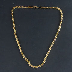 Mens Golden Chain 5mm