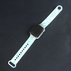 Digital LED Watch White Green