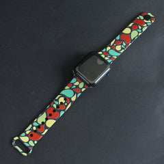 Digital LED Watch Multi Color Black Design