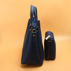 Women Fashion Handbag Dark Blue TB