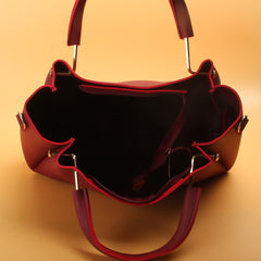 Women Fashion Handbag Maroon TB
