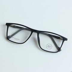 Black Color Optical Frame with Grey stripe