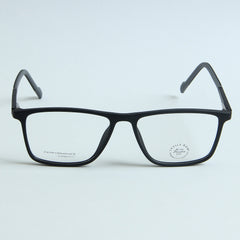 Black Color Optical Frame with Grey stripe