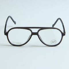 Dark Grey Color Optical Frame with Black Stripe