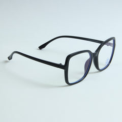 Black Optical Frame with Black Stripe