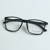 Black Optical Frame with Black Stripe