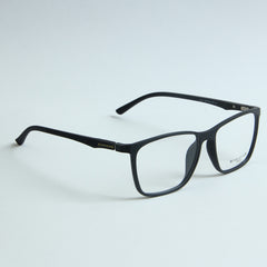 Black Optical Frame with Black Stripe