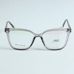 Light Gey Optical Frame with Grey Stripe