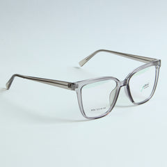 Light Gey Optical Frame with Grey Stripe
