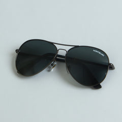 Black Frame Sunglasses with Black Shade