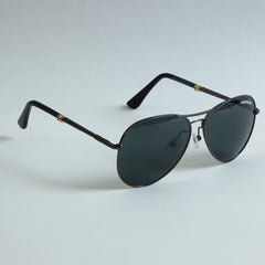 Black Frame Sunglasses with Black Shade