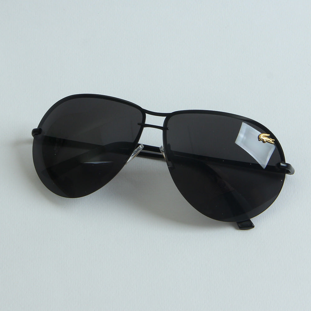 Black Frame Sunglasses with Black Shade L