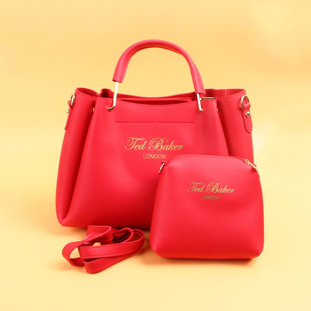 Women Fashion Handbag Red TB