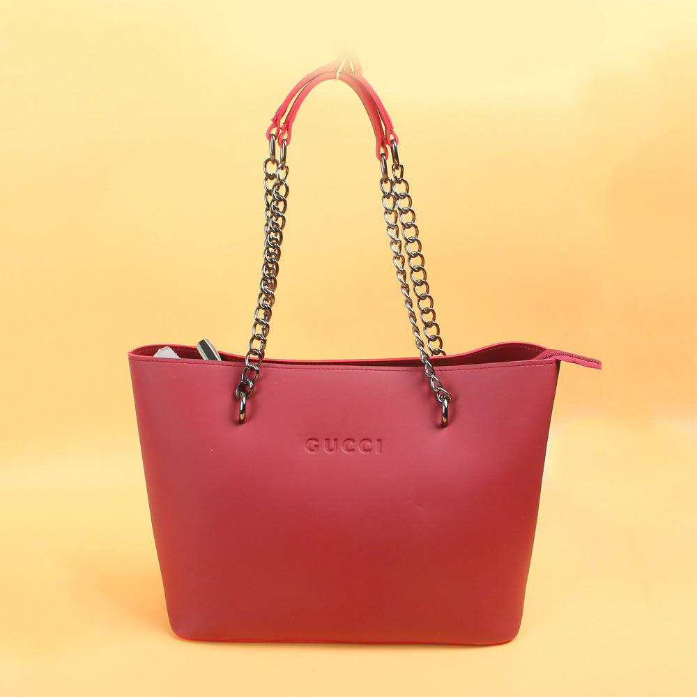 Women Fashion Handbag G Maroon