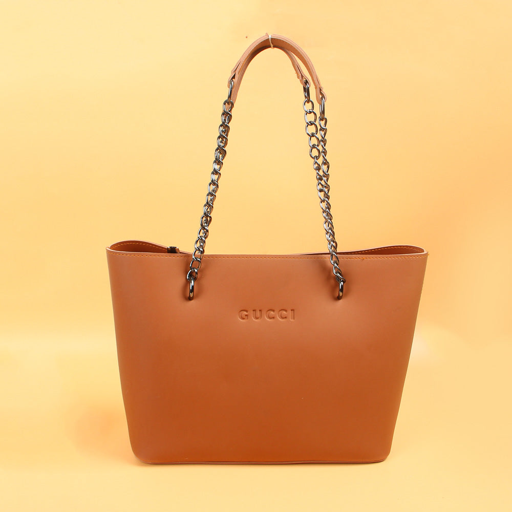 Women Fashion Handbag Dark orange