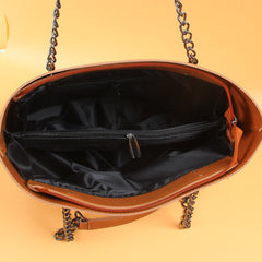 Women Fashion Handbag Dark orange