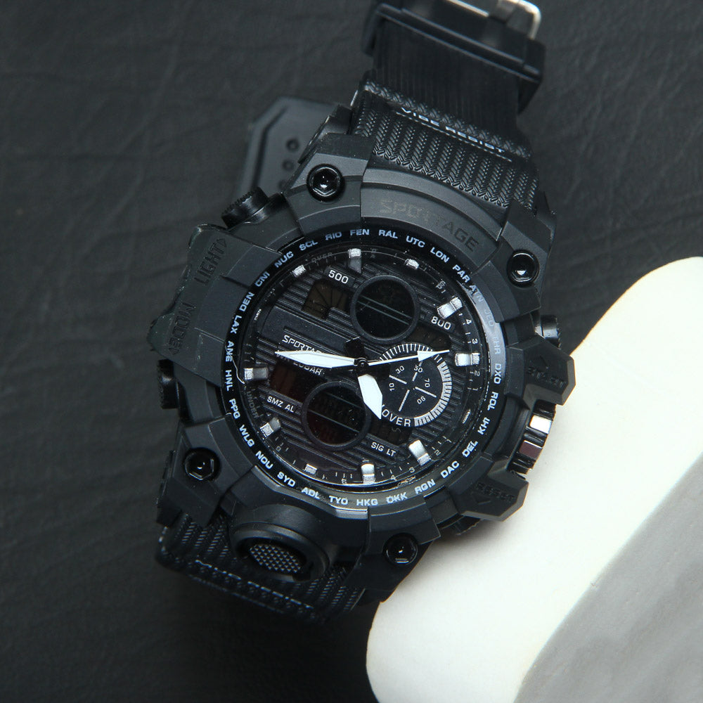 Sports Watch for Men Black