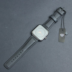Mens Wrist Watch Black Dial Black Straps TMI