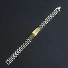 Mens Silver Chain Bracelet R