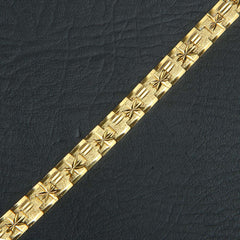 Golden Chain Mans Bracelet 8mm