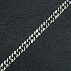 Mens Silver Chain Bracelet 8mm