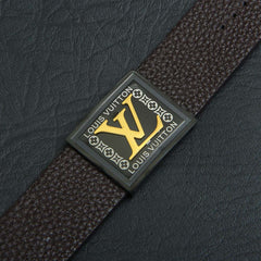 Mens Leather Bracelet Brown