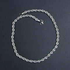 Mens Silver Chain New Style 4mm