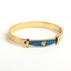 Blue Golden Branded Kara