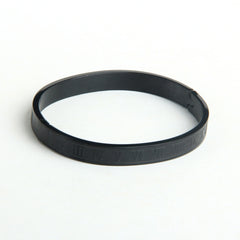 Mens Black Branded Kara Numerics