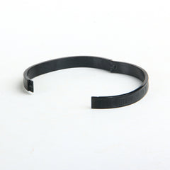 Mens Black Branded Kara Numerics