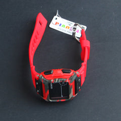 Digital LED Mens Sport Watch Red