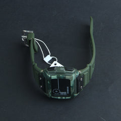 Digital LED Mens Sport Watch Green