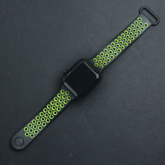 Digital LED Watch Printed Design Black