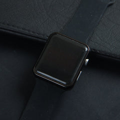 Digital LED Watch Printed Design Black