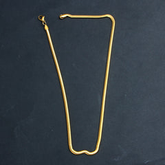 Golden Chain Necklace 4mm