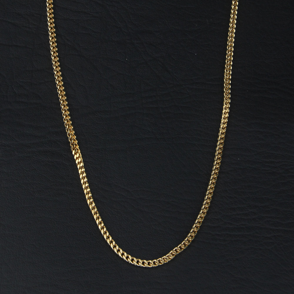 Golden Chain Necklace 3mm